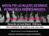 Marcha por las asesinadas: víctimas de la violencia&nbsp;machista