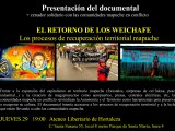 Presentación del documental «El retorno de los&nbsp;Weichafes»