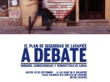 El Plan de Seguridad de Lavapiés a debate. Orígenes, consecuencias y perspectivas de lucha. Jueves 26 de Septiembre en el&nbsp;Solarpies.